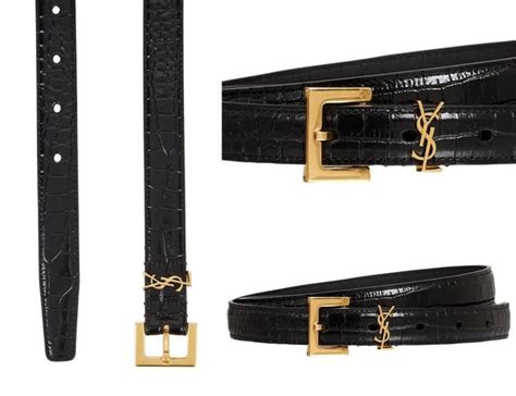 ysl gürtel kroko|Saint Laurent Damengürtel online kaufen .